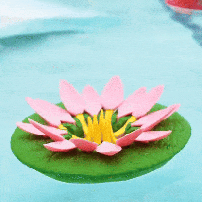 Floating Lotus Glow Cup Holder