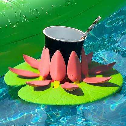 Floating Lotus Glow Cup Holder